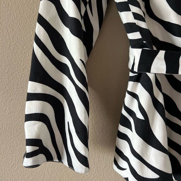 Sandro Sportswear Zebra Print Jacket - Picture 3 of 9